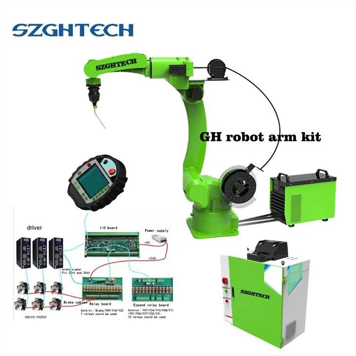 Mini 4 Axes Robot Arm For Industrial